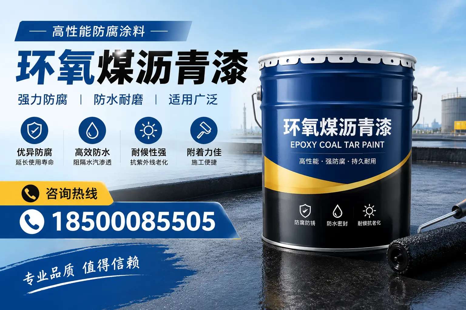 环氧煤沥青漆的主要成分与功能，泉州用户深度了解